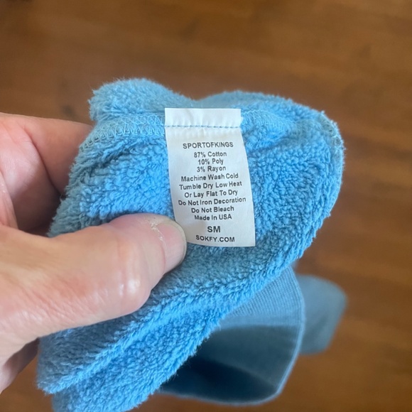 Sport of Kings Sweatshirt Men’s Sm Blue Crew Pullover Skull Crewneck Made in USA - Picture 9 of 9